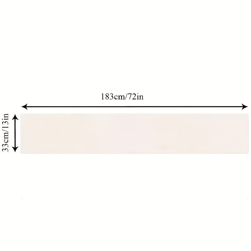 Floral Purple Table Runner Spring Tulip for Dining Table