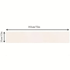 Floral Purple Table Runner Spring Tulip for Dining Table