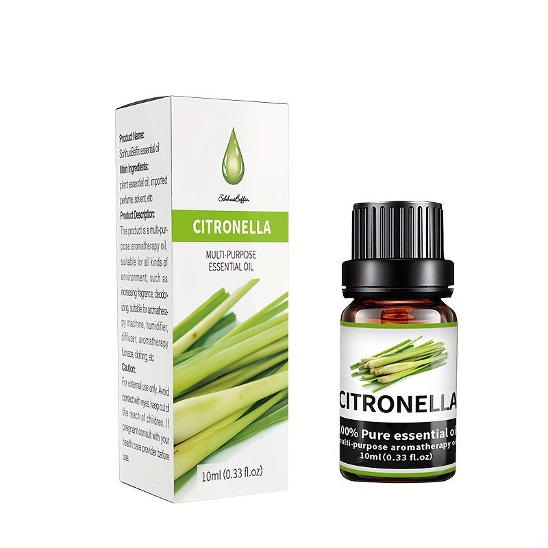 Organic Essential Oils Set for Aromatherapy Diffusers 10ml
