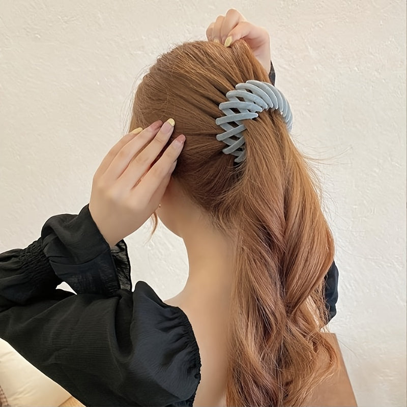Bird Nest Hair Tie Ponytail Grab Clip Hair Ties