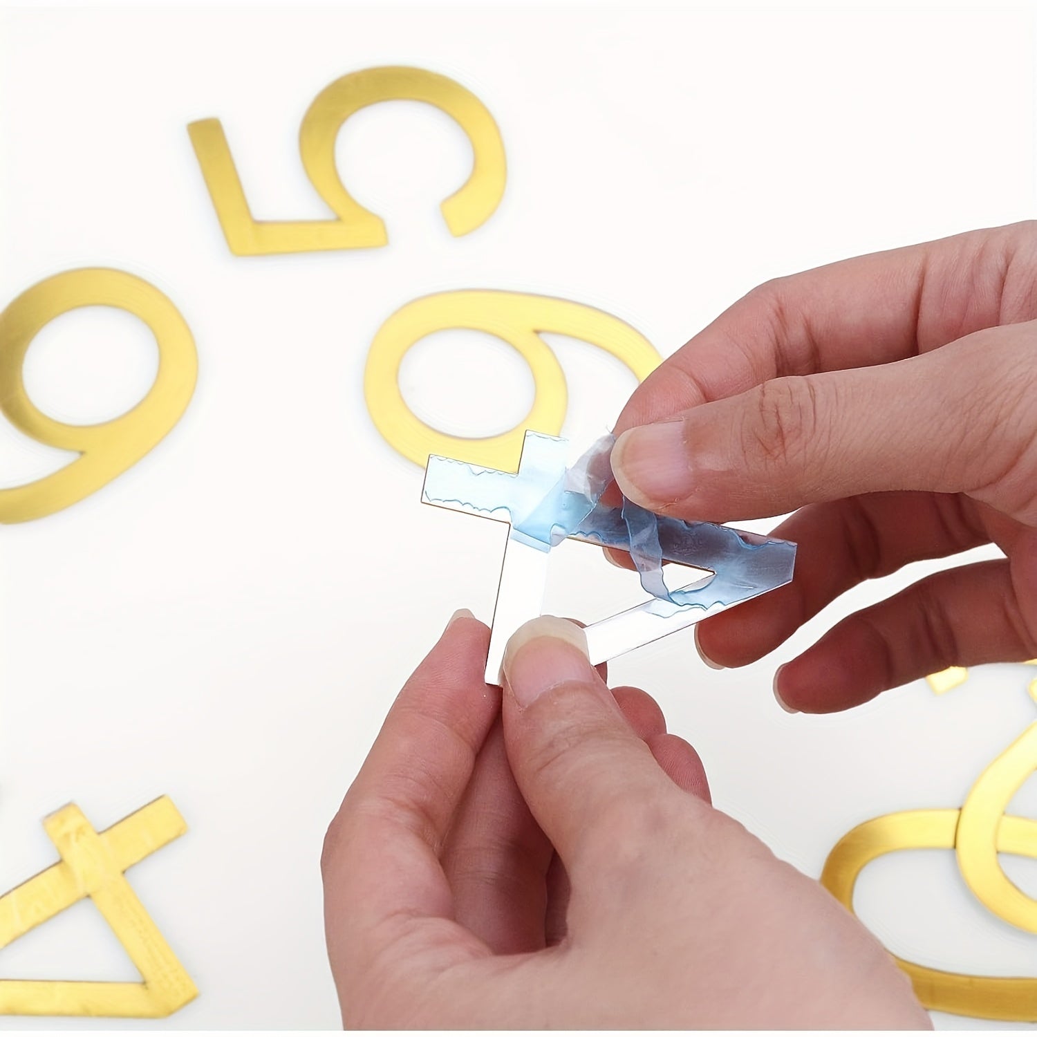 Acrylic Number Alphabet Cake Topper 0 9 Numbers A Letter Name Cupcake Toppers