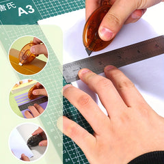 Bear Cartoon Mini Paper Cutting Carry Portable Wrapping Artifact