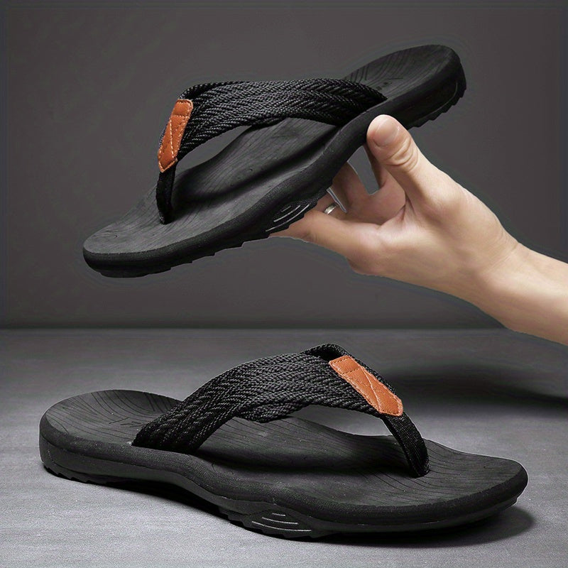 Men's Beach Strap Flip Flops Casual Slippers