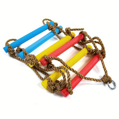 Rope Ladder Climbing Game Swing Tree House Playground Set