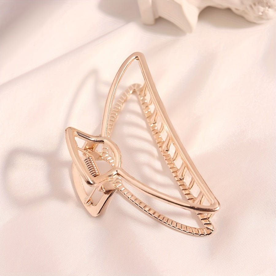 Large Hair Grip Semi Circle Hair Clip for Women Girls Outdoor Decors