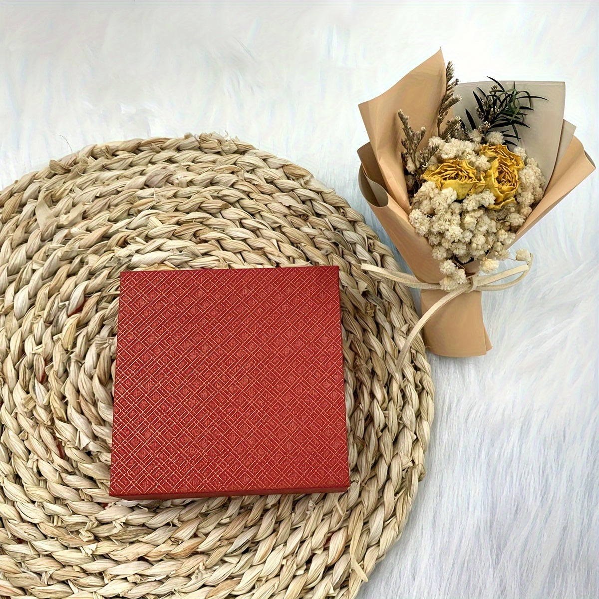 Magnet Flip Box Jewelry Earrings Necklace Ring Bracelet Box Packaging