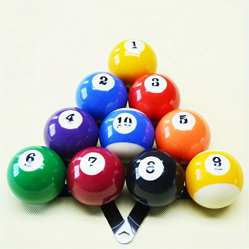 9 & 10 Balls Pool Rack - Durable Pool Table Rack