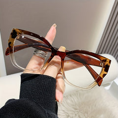 Jelly Tortoiseshell Cat Eye Anti-Eyestrain Glasses