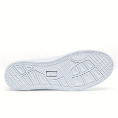 Men's Non slip Skate Shoes Casual Outdoor Lace up Walking Sneakers Flat Shoes