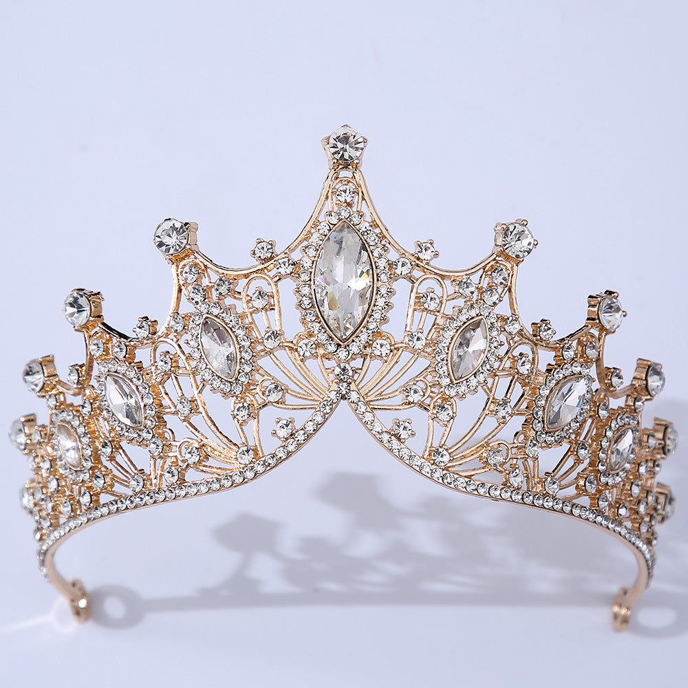 Crystal Crown Hairband Headband Party Favor Decorations Princess Tiara