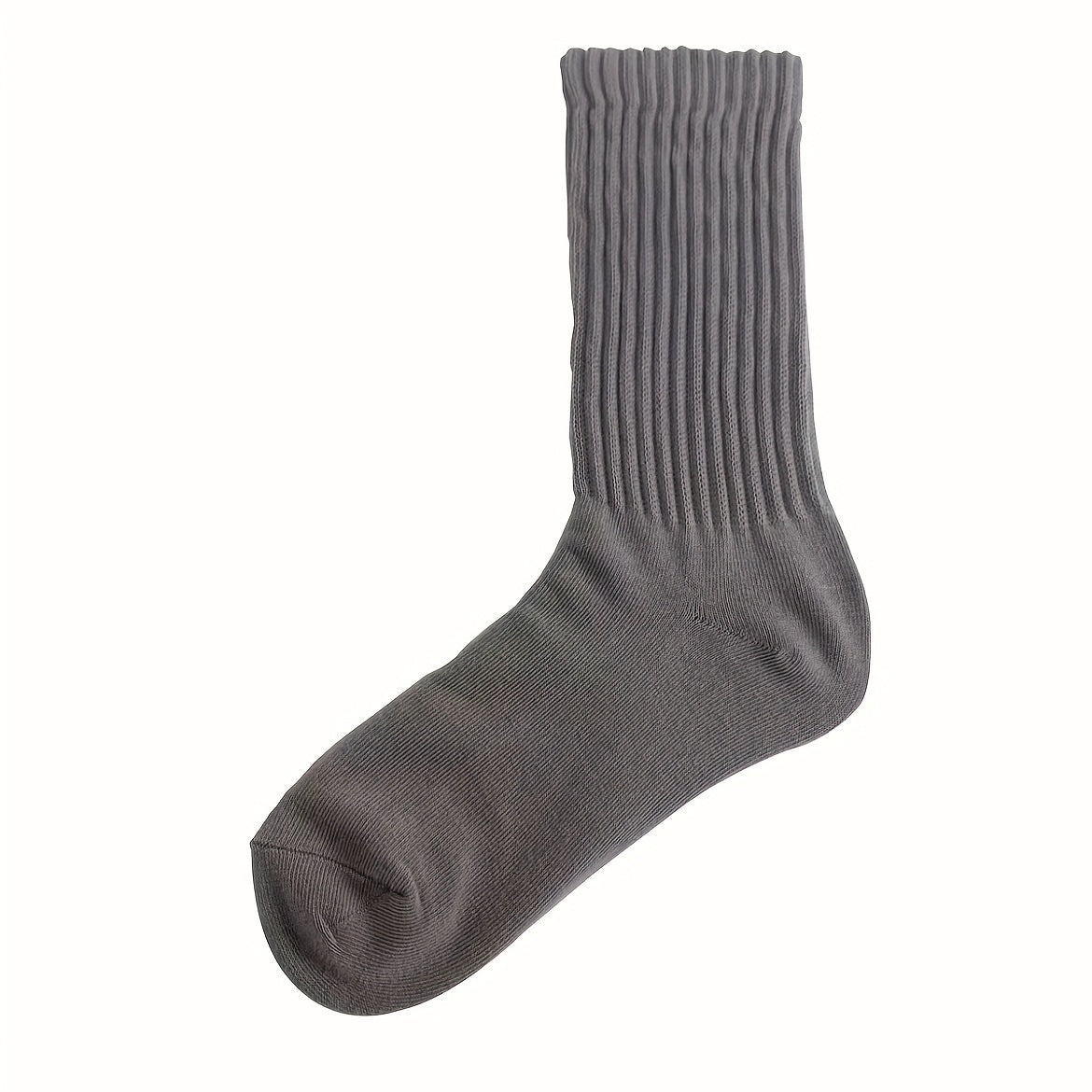 12 Pairs Ribbed Mid Tube Socks Women's Stockings