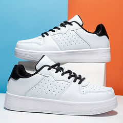 Men's Lace Up Sneakers Lightweight Breathable Shoes
