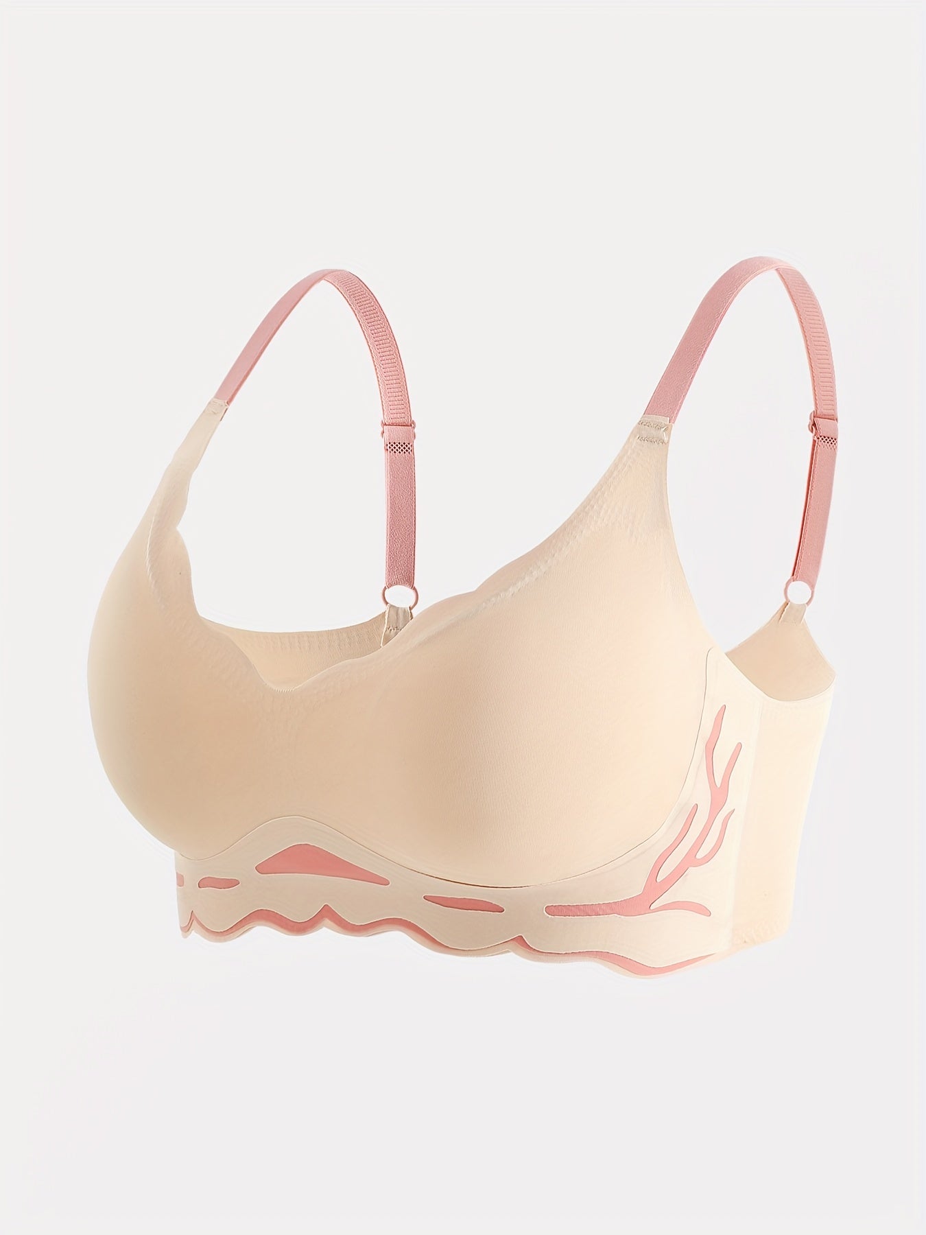 Seamless Push Up Bra Comfy & Breathable Stretch Intimates Bra Women's Lingerie