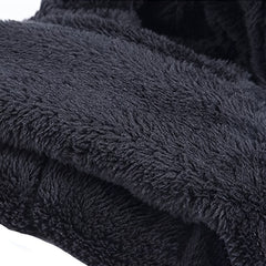 Men's Winter Cycling Windproof Woolen Hat Velvet Warm Pullover Hat