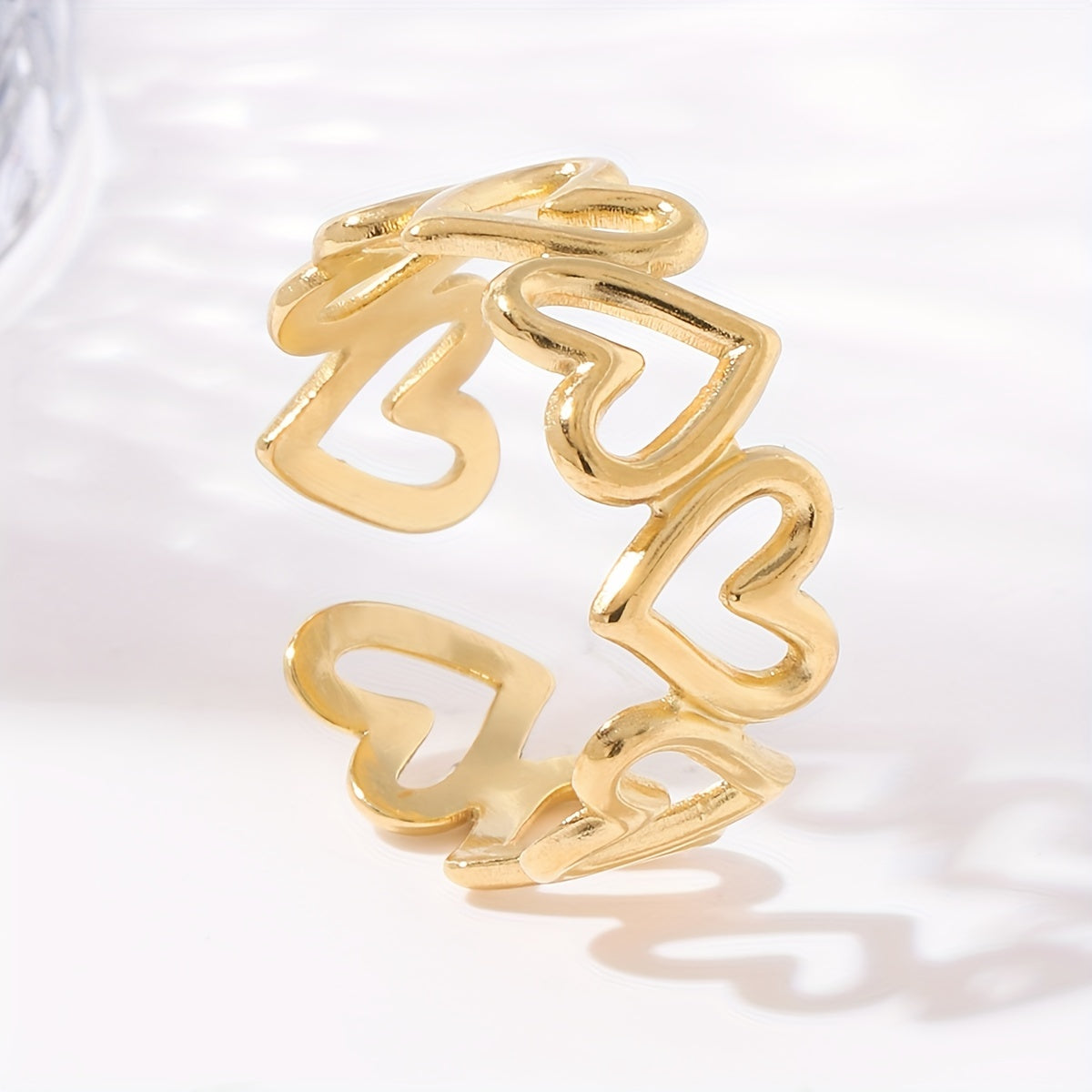 Stylish Stainless Steel Ring W034