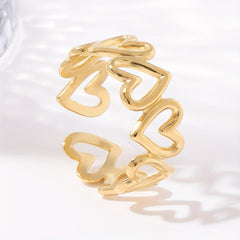 Stylish Stainless Steel Ring W034