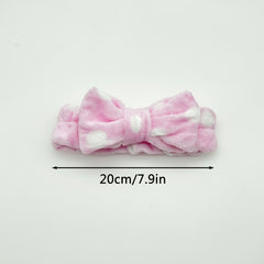 Bowknot Hair Band Hair Towel Band For Women Girls 1pc