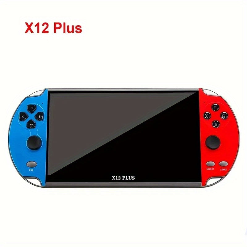 Retro X12PLUS Handheld Game Console 7 inch Screen 16GB Memory