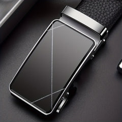 Men's PU Automatic Buckle Belt Wedding Daily Wear