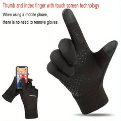 Waterproof Winter Gloves for Cycling and Running