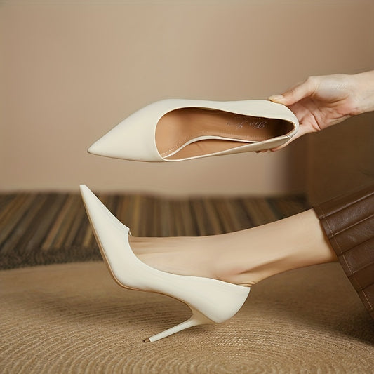Women's Stiletto Heels Pointed Toe Work Shoes