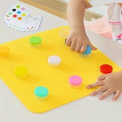 Montessori Felt Matching Game Educational Material
