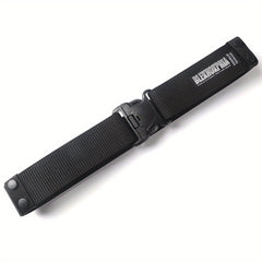 Men's Outdoor Thick Military Training Outerwear Waistband Adjustable Belt