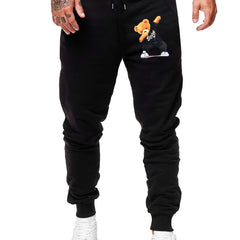 Swag Bear Comfy Drawstring Joggers Men s Casual Breathable Pants