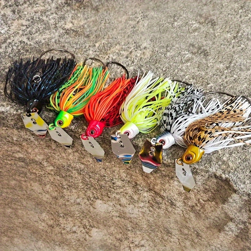 13G 17G Bionic Fishing Lure Skirt Jig Chatterbait