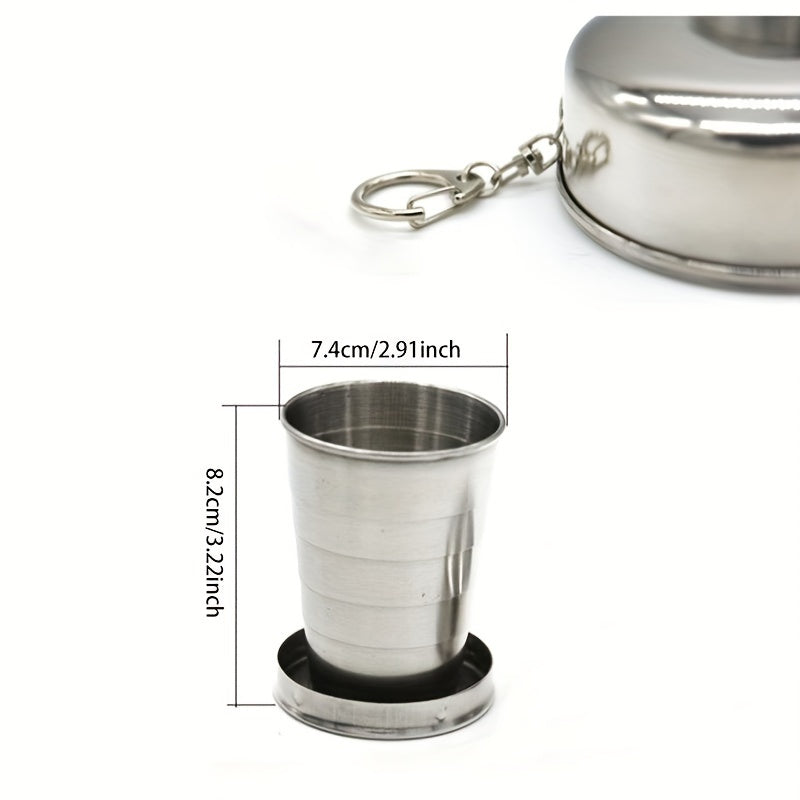 Stainless Steel Folding Cup for Camping