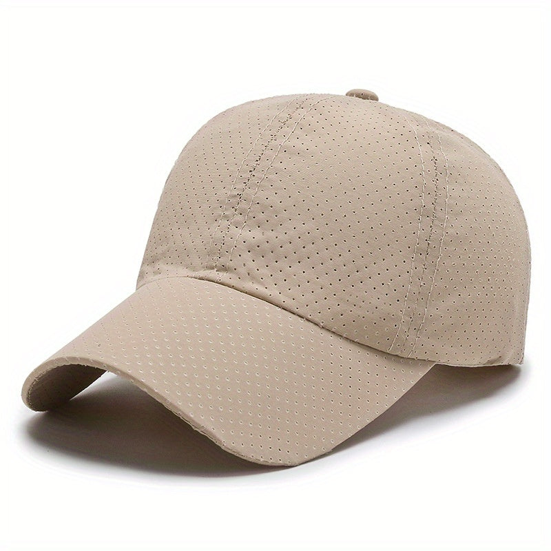 Mesh Breathable Baseball Cap Quick Drying Sun Hat Lightweight Dad Hat