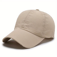 Mesh Breathable Baseball Cap Quick Drying Sun Hat Lightweight Dad Hat