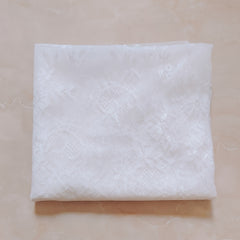 Floral Pattern Lace Veil for Brides & Events