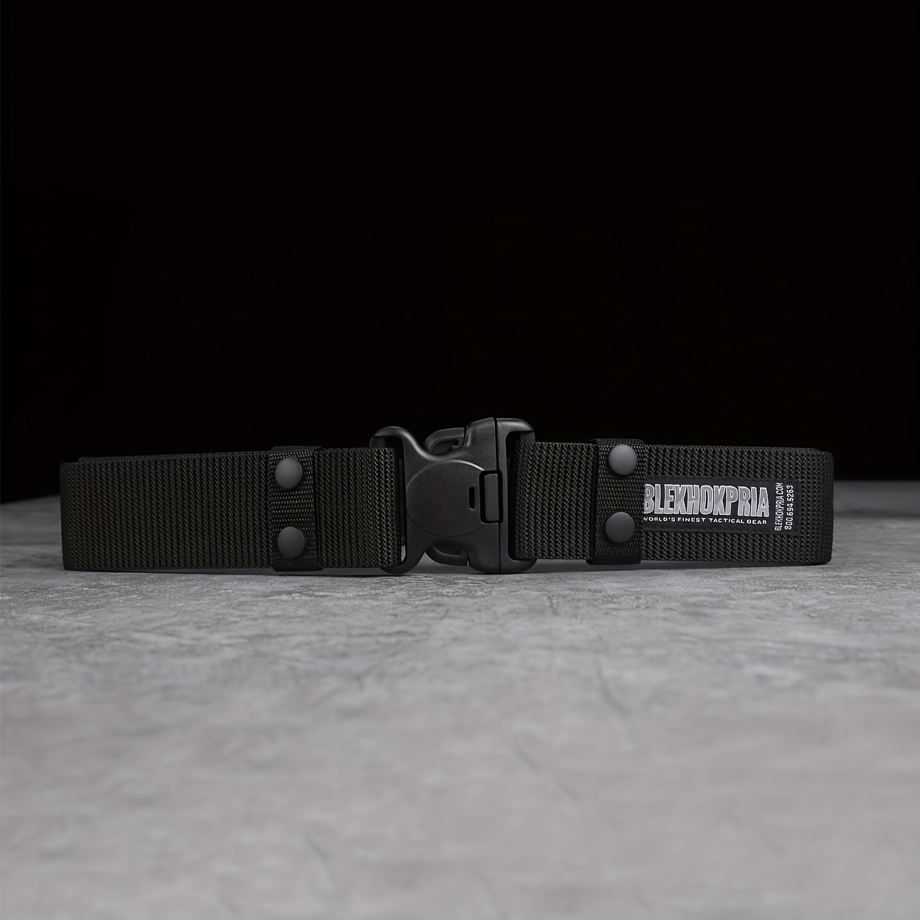 Men's Outdoor Thick Military Training Outerwear Waistband Adjustable Belt