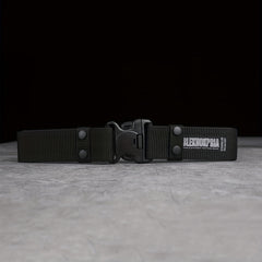 Men's Outdoor Thick Military Training Outerwear Waistband Adjustable Belt