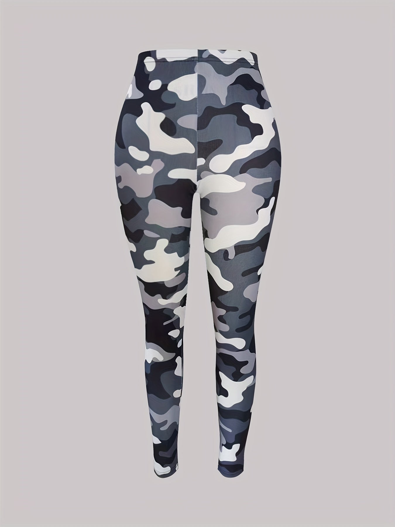  Camo Print Skinny Leggings
