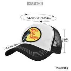 Embroidered Baseball Cap Outdoor Fishing Sun Hat