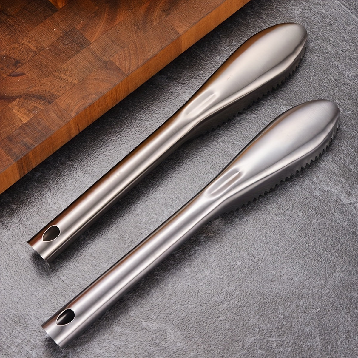 Stainless Steel Fish Scale Scraper Camping Fish Scaler Remover Tool