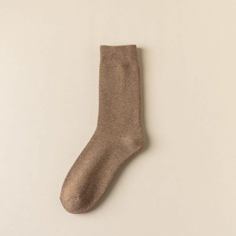 Women's Knit Style Winter Crew Socks - Thick & Warm