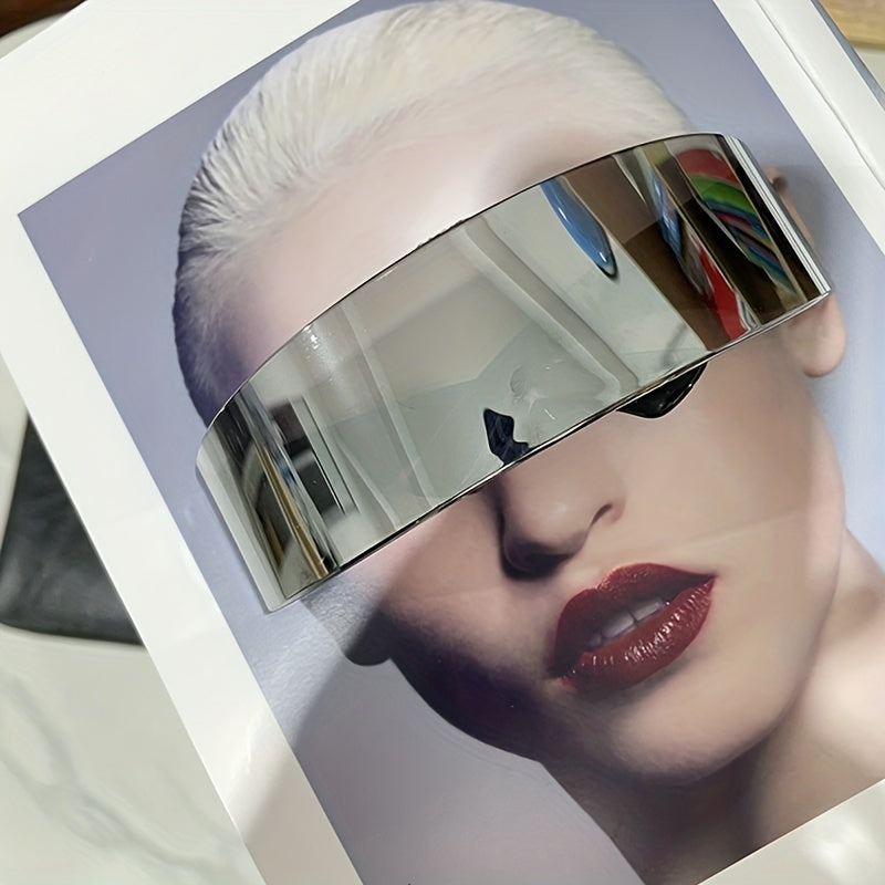 Y2K Cyberpunk Mirror Lens Sunglasses UV400