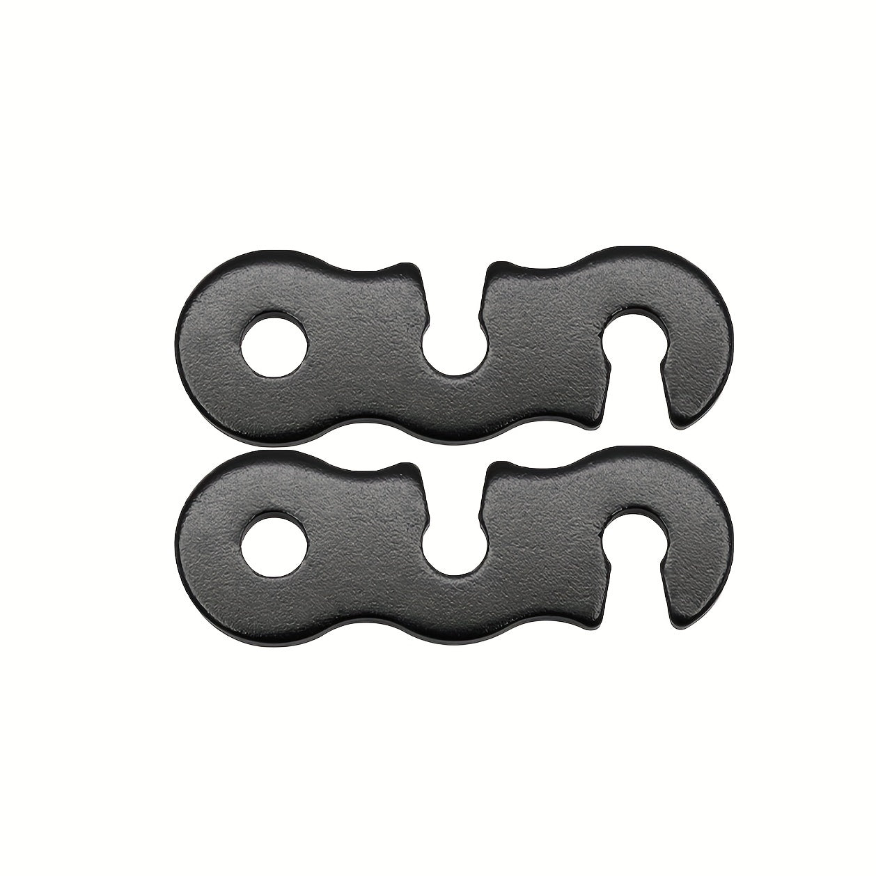 2pcs Aluminum Cord Adjusters for Tent Rope & Backpacking