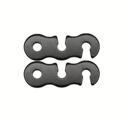 2pcs Aluminum Cord Adjusters for Tent Rope & Backpacking