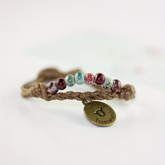 12 Constellation Retro Bracelet for Men