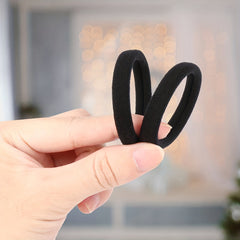 Thick Seamless Ponytail Holder For Thick And Curly Hair