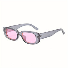 ENSARJOE Vintage Square Sunglasses Retro Travel Sun Glasses