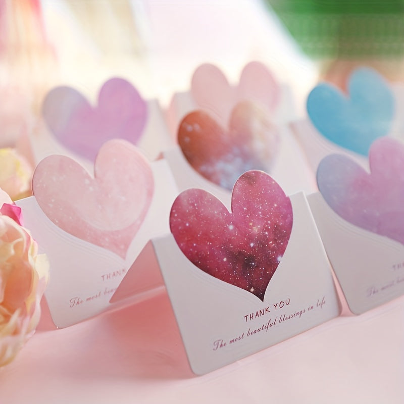 Teacher's Tanabata Flower Greeting Cards - Set of 6