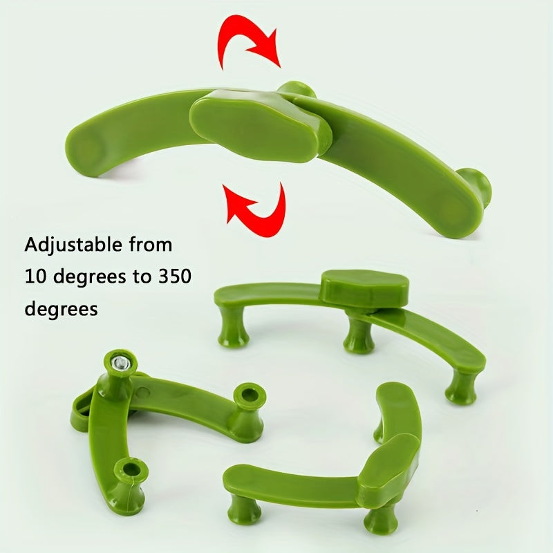 Adjustable Plant Support Clamp Seeder Bracket Tool - Pack of 10