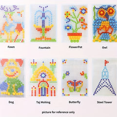 296 Pcs Mosaic Puzzle Building Bricks for Kids - Educational Jigsaw