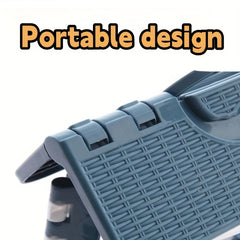 1pc Folding Stool with Portable Handle Compact Lightweight Plastic Folding Chair