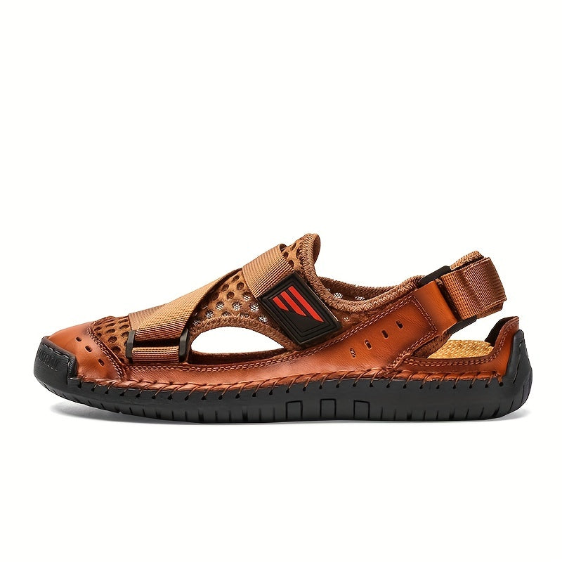 Men's Stitch Sandals Non Slip Beach Shoes Summer